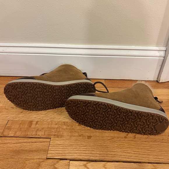 L.L. Bean Mountainside Shearling Sheepskin Suede Boots in women’s size 8.5 - Picture 5 of 7